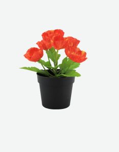 Poppy Artificial Flower-GL00139